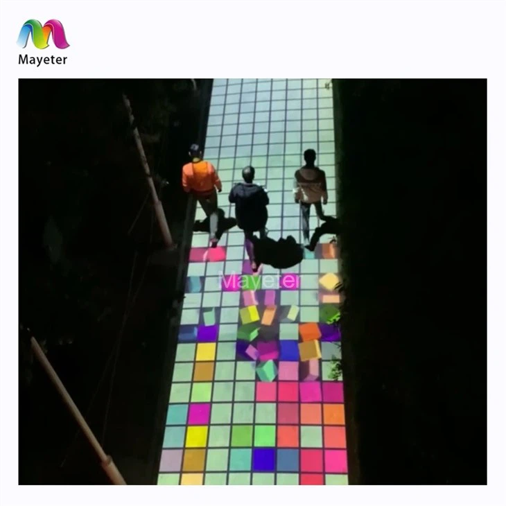 3D Interactive Floor Projection Interactive Hologram Projector